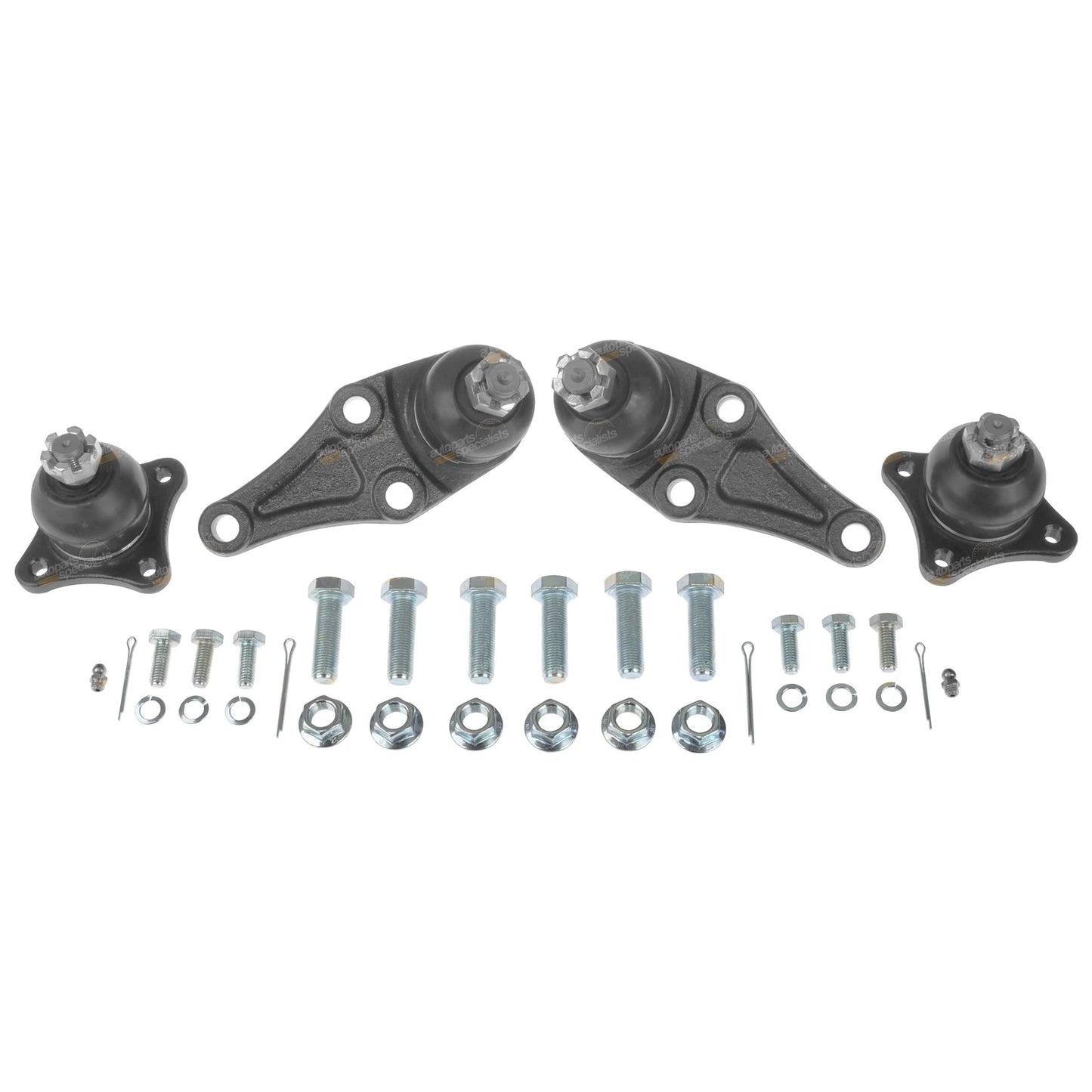 Set of 4 Upper & Lower Ball Joints for Triton ML Ute (2006–2016)
