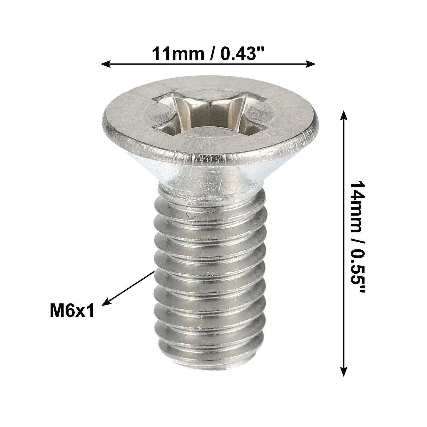 8 x Brake Disc Rotor Screws Kit for Honda Accord Civic