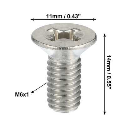 8 x Brake Disc Rotor Screws Kit for Honda Accord Civic