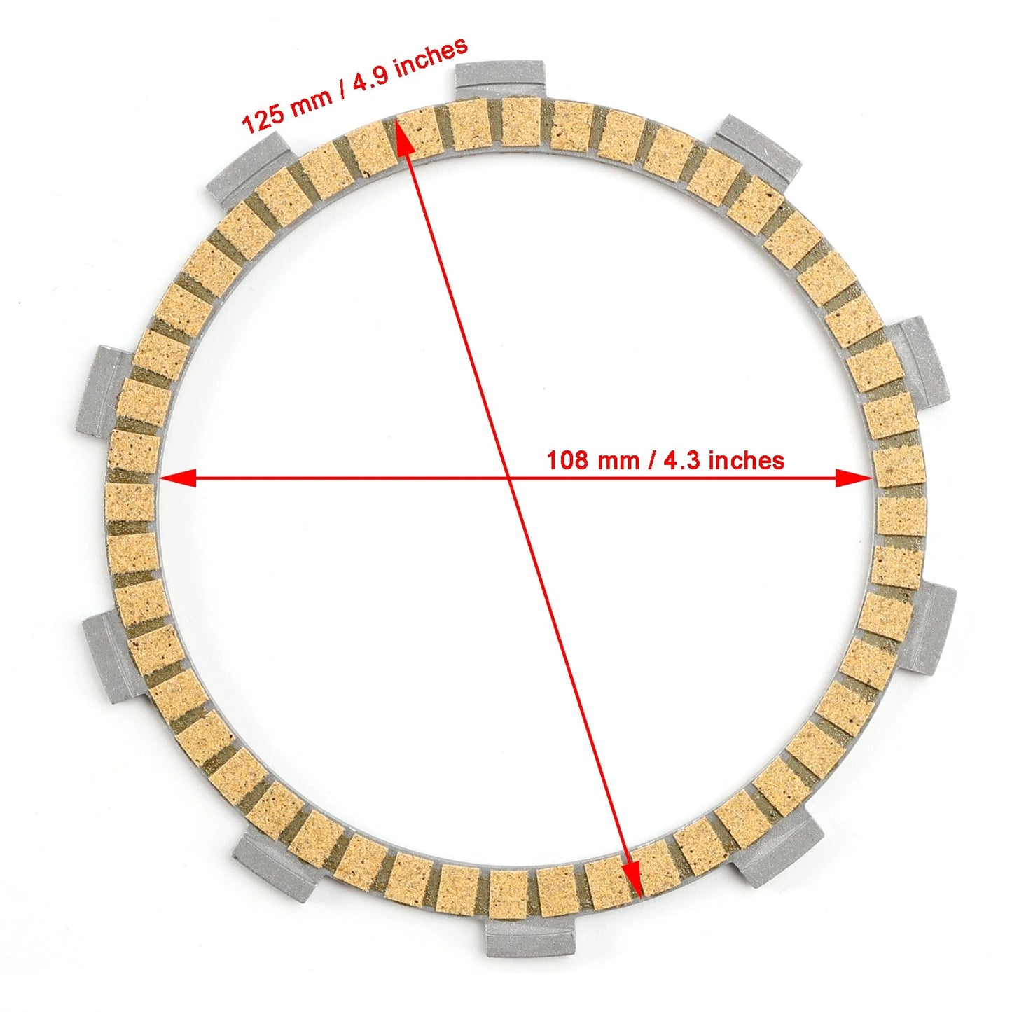 Clutch Disc Kit for Husqvarna Norden 901 Expedition (2023–2024)