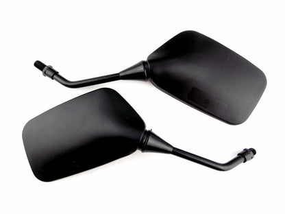 Set of 2 Black Rectangular Rear View Mirrors for Suzuki GSX1400 (2001–2006)