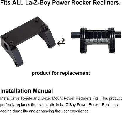 Aluminum Drive Toggle Bracket for La-Z-Boy Power Recliner