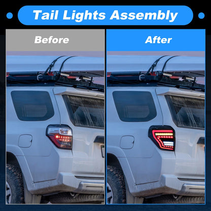 Rear Lights for 12-24V Vehicles (Red Yellow)