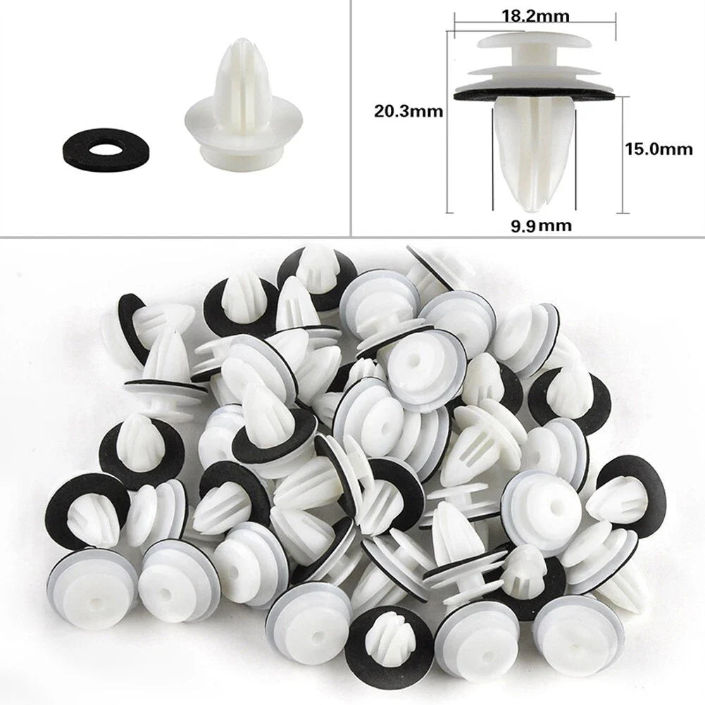 200Pcs Rivets Panel Clips for Cars/Trucks