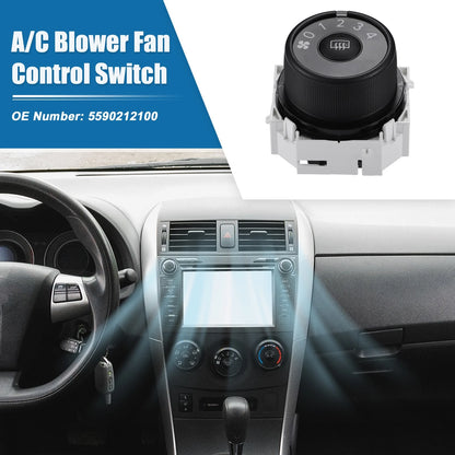 A/C Blower Fan Control Switch No. 5590212100 for Toyota Corolla (2009–2013)
