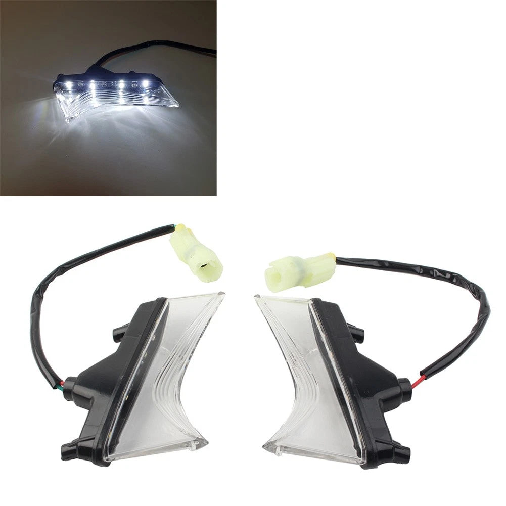 2X LED Front Daytime Running Lights for Kawasaki Z900 (2020–2022)