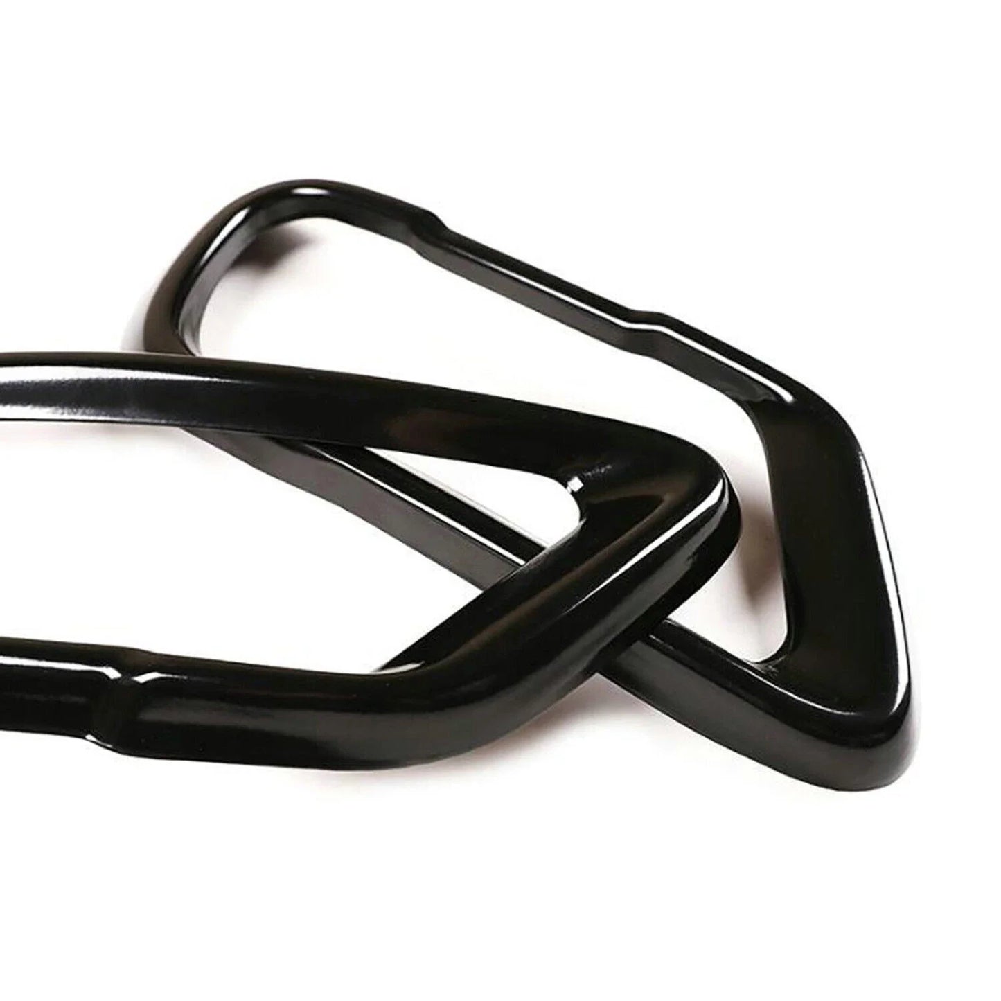 2X Black Stainless Exhaust Pipe Cover Trim for BMW X5 G05 X7 G07 (2019–2021)