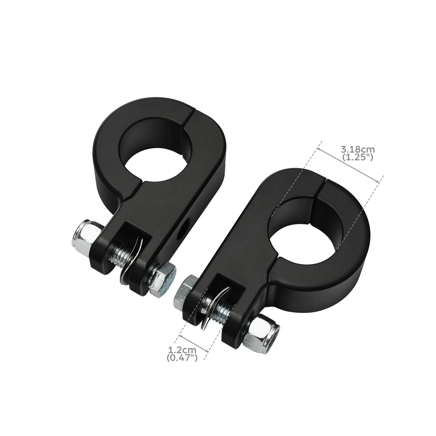 1 1/4" Highway Foot Pegs for Harley Touring Road Glide