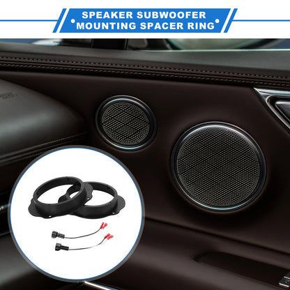 Set of 2 Speaker Spacer Rings for Ford Explorer (6.5")