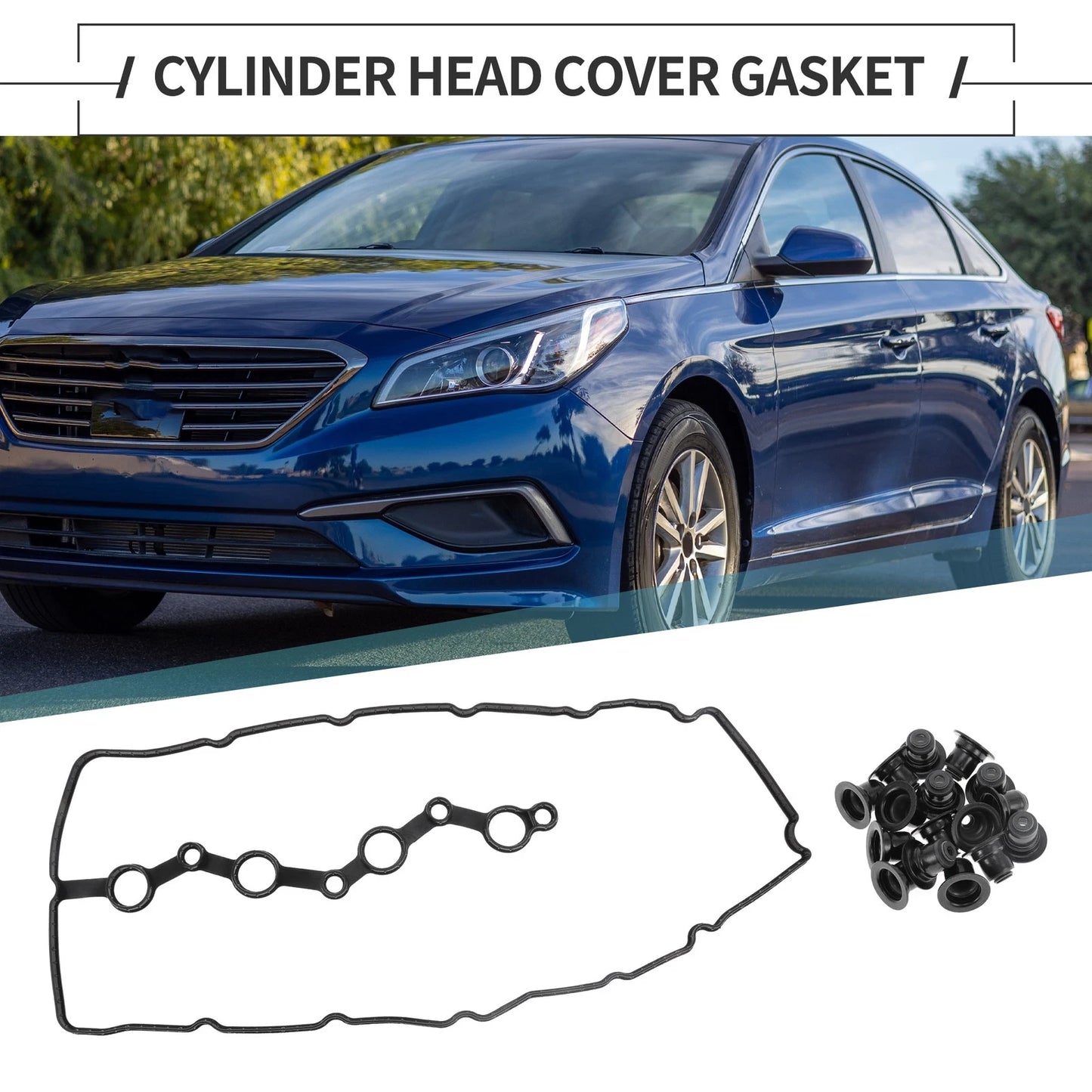Valve Cover Gasket No.VS50869R/224412G100 for Hyundai Sonata, Kia Sportage