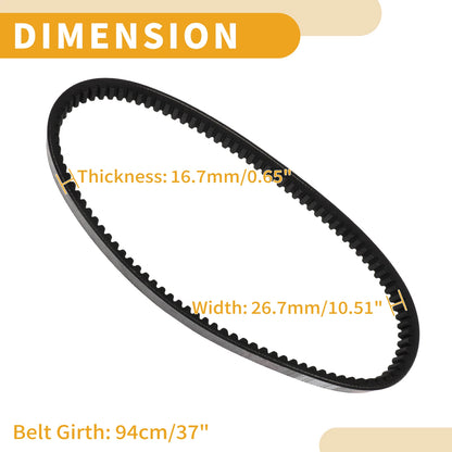 Drive Belt V-Belt No.JW1G62410000 for Yamaha YDRA (2007–2013)