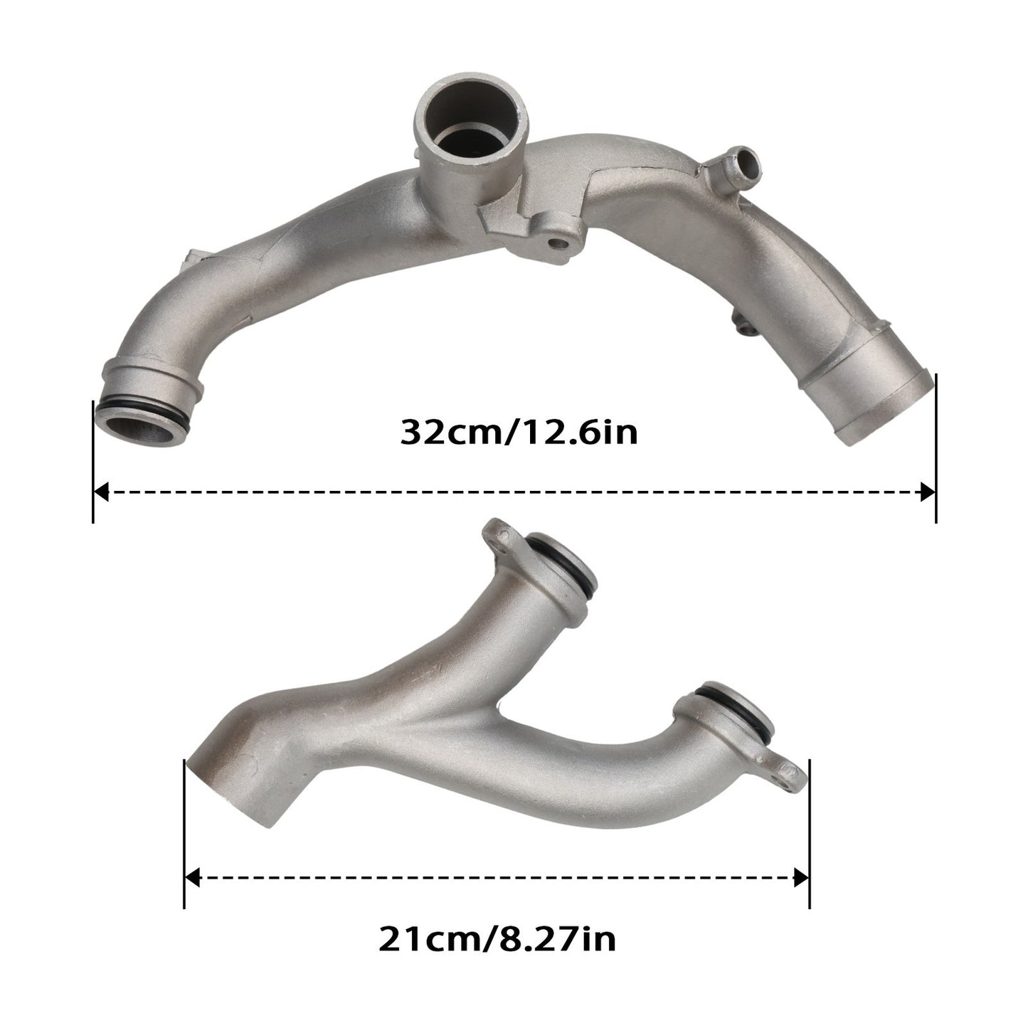 Set of 3 Engine Oil Cooler Pipes for Land Rover LR092992
