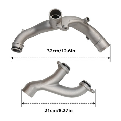 Set of 3 Engine Oil Cooler Pipes for Land Rover LR092992