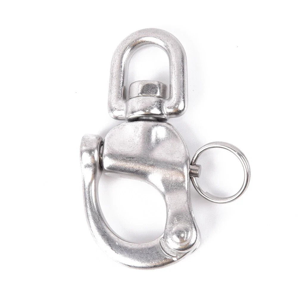 316 Stainless Steel Swivel Bail Snap Shackle Hook for Marine Boat/Yacht