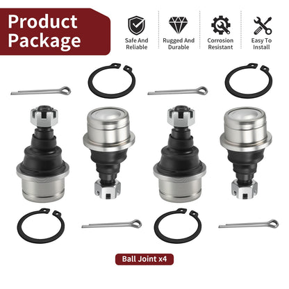 Set of 4 Ball Joints for Honda Rancher 420 (2014–2024)