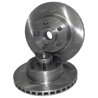 2 Front Disc Brake Rotors for Ford Falcon XB XC XD XE XF XG (1973–1994)