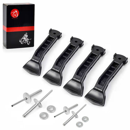 Set of 4 Hood Strap Panel Latch Kit for Ski-Doo Rev MXZ GSX GTX Mach Z Skandic Summit