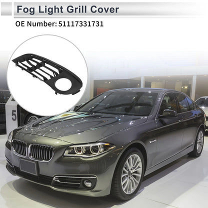 1x Front Left Fog Light Grill for BMW 528i (2014-2016)