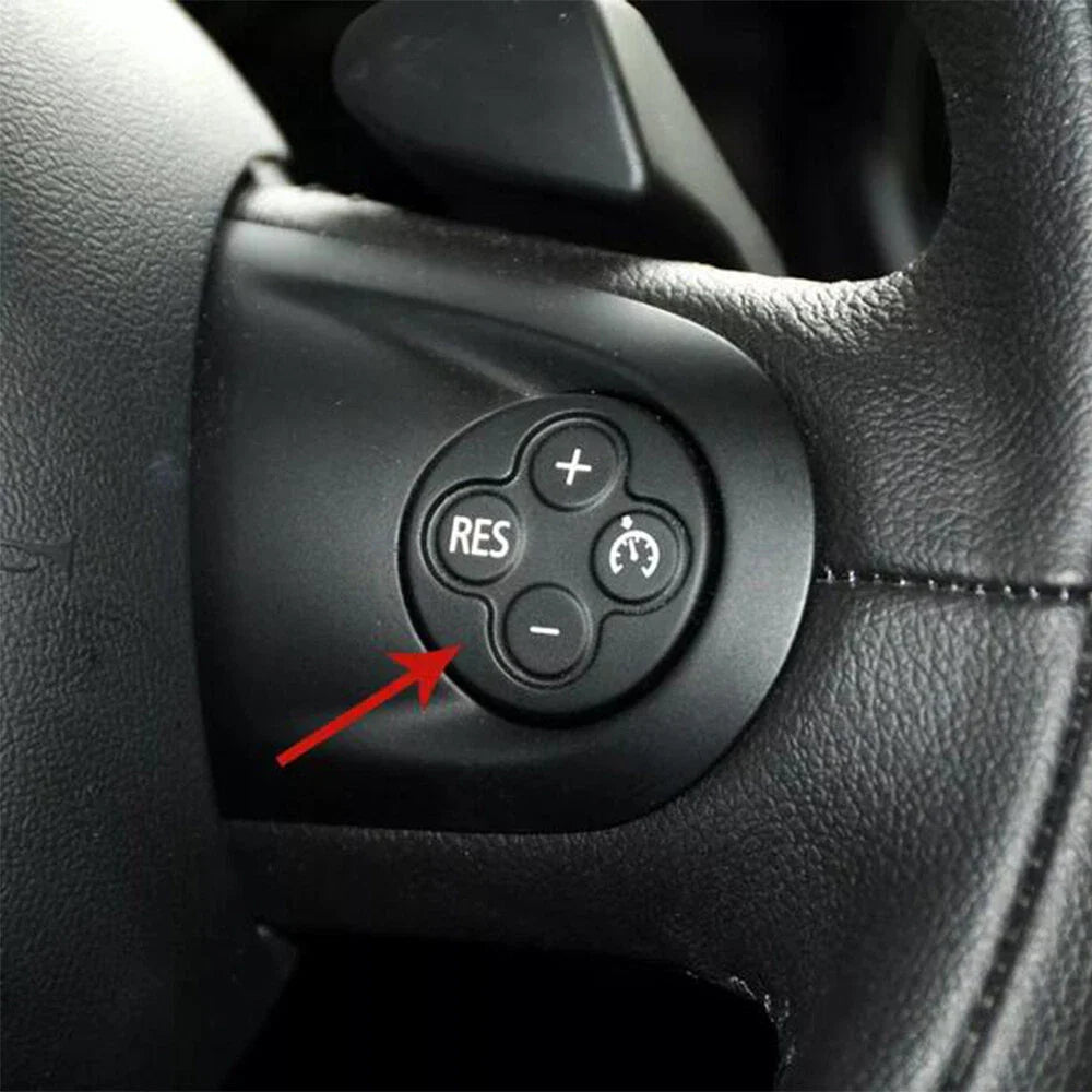 Steering Wheel Switch Cruise Control Button Cover for Mini Cooper (2002-2023)
