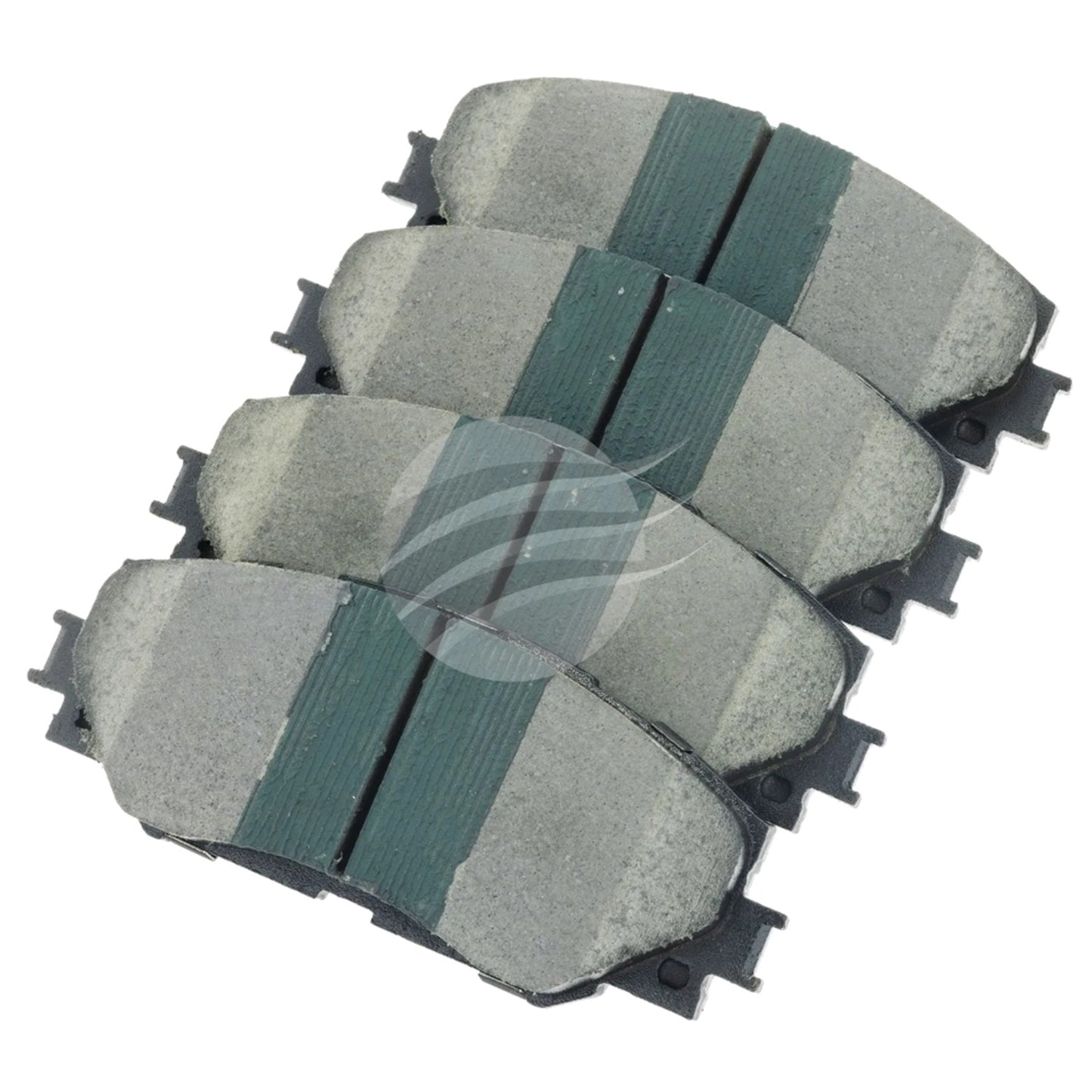 Set of 4 Bremtec Front Disc Brake Pads for Toyota Corolla (2007–2019)