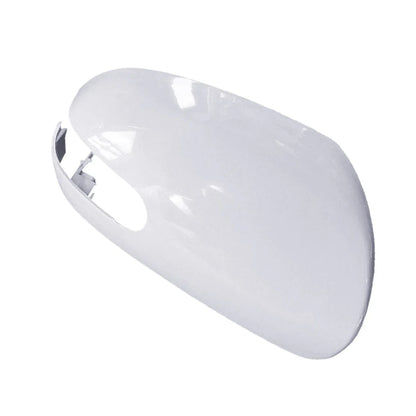 White Left & Right Side Door Mirror Cover Caps for Kia Forte (2009-2012)
