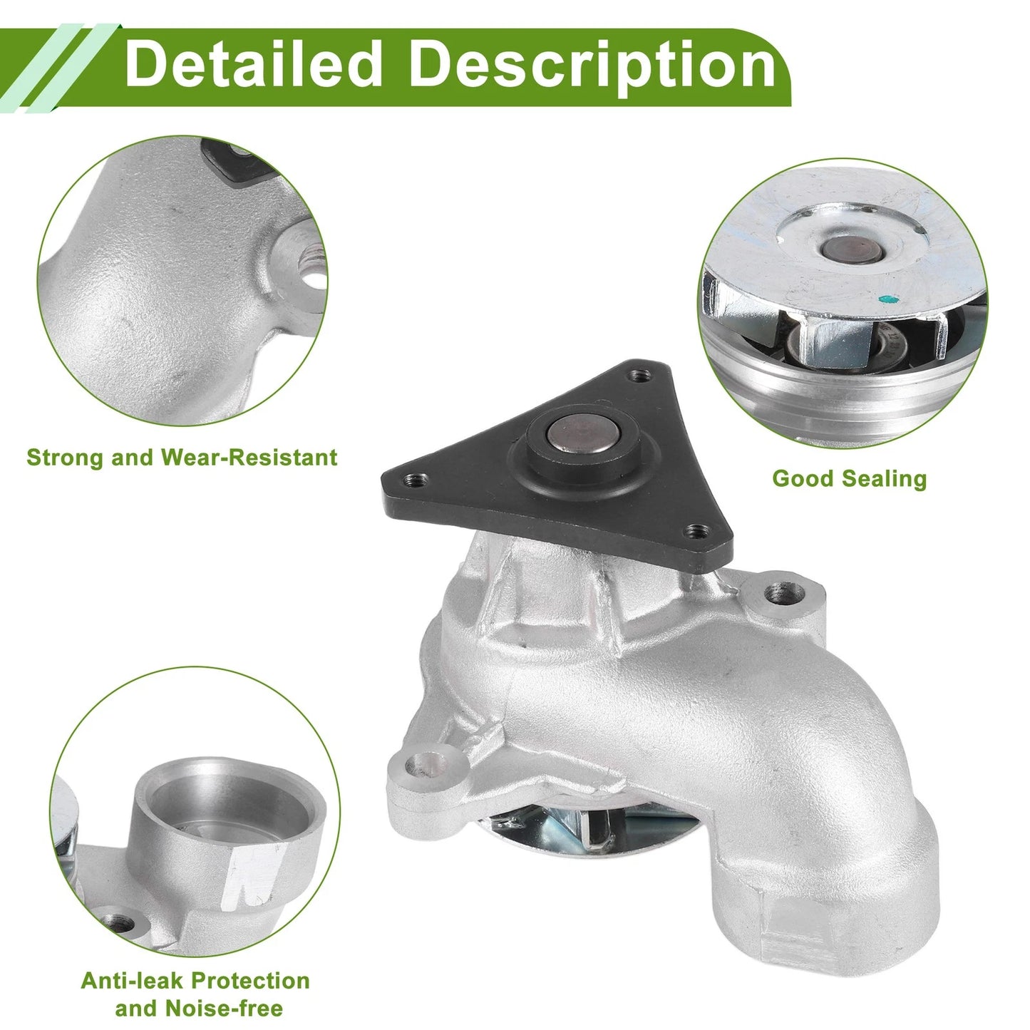 Engine Water Pump for Hyundai Elantra (2005–2011) No. 251002A010