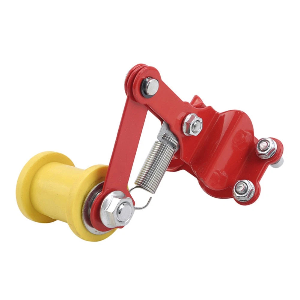 Chain Tensioner Roller Adjuster for Universal Motorcycle ATV Dirt Bike (Black)