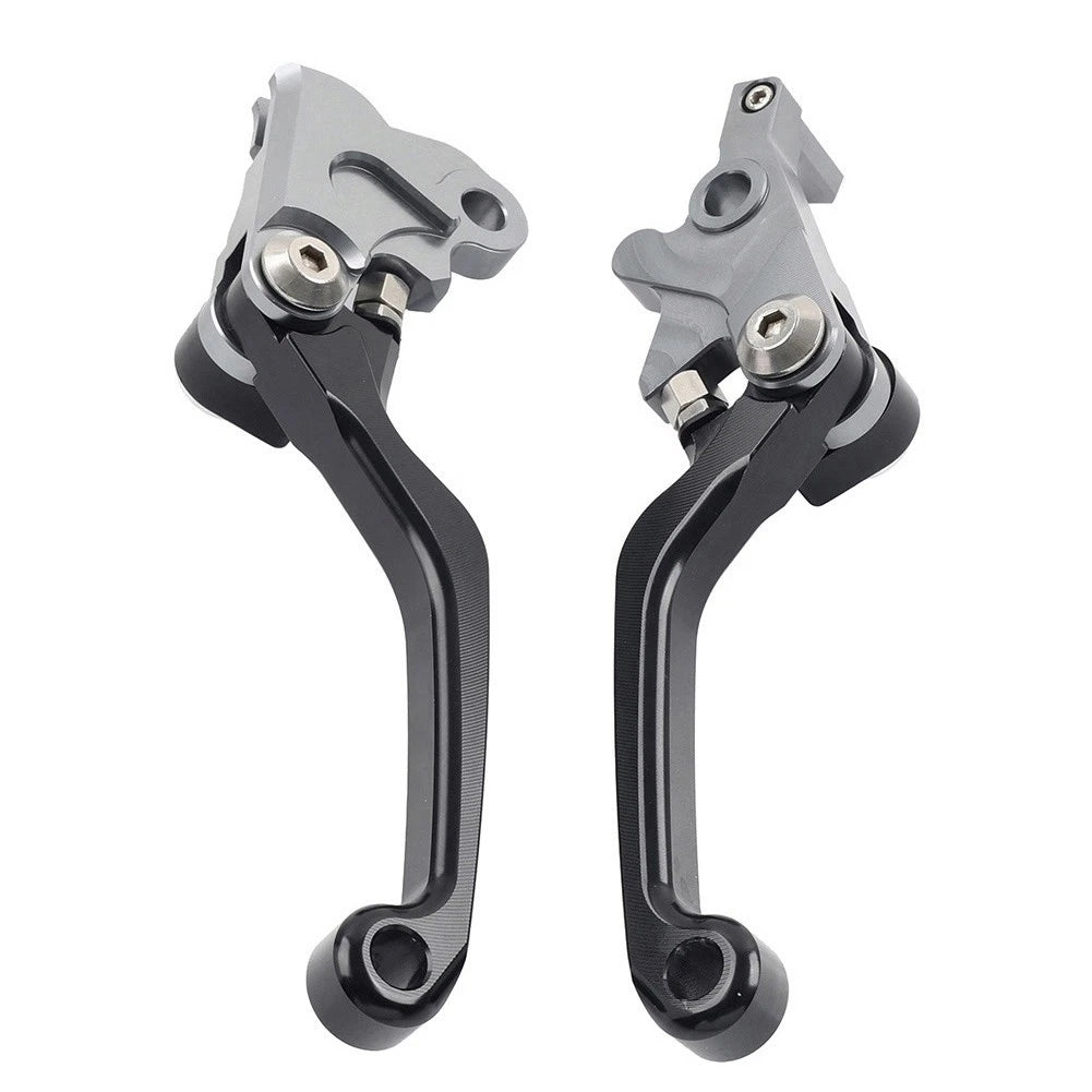 Black Pivot Brake Clutch Levers for Yamaha WR250F WR450F (2001–2016)
