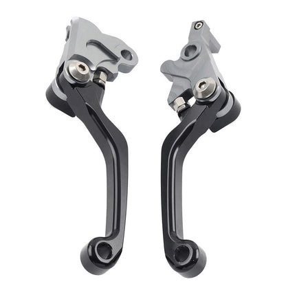 Black Pivot Brake Clutch Levers for Yamaha WR250F WR450F (2001–2016)