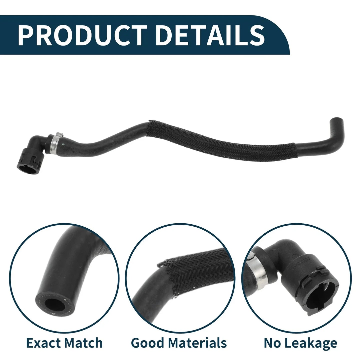 Radiator Hose for BMW X5 (2010 - 2014) Rubber Coolant Pipe