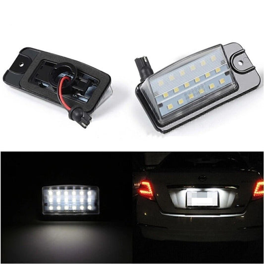 1 Pair Super Bright White LED License Plate Lights for Infiniti Q45 (2002-2006)