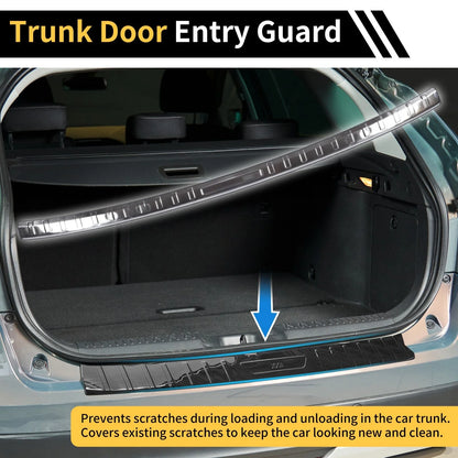 Rear Bumper Topper for Honda Odyssey 2019-2025 Silver Tone 1 x Piece