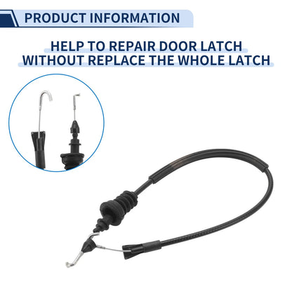 Door Latch Cable No. 1J4837085F for VW Golf MK4 (1997–2006) 4 Door Front