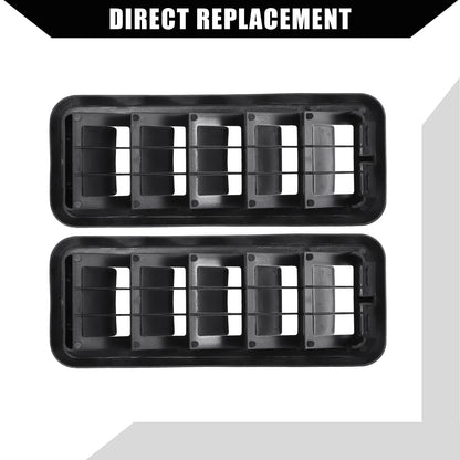 Set of 2 Back Panel Air Vent Grilles for GMC Chevrolet Silverado