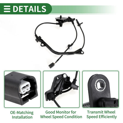 ABS Wheel Speed Sensor 57455SLE003 for Honda Odyssey (2009–2012)