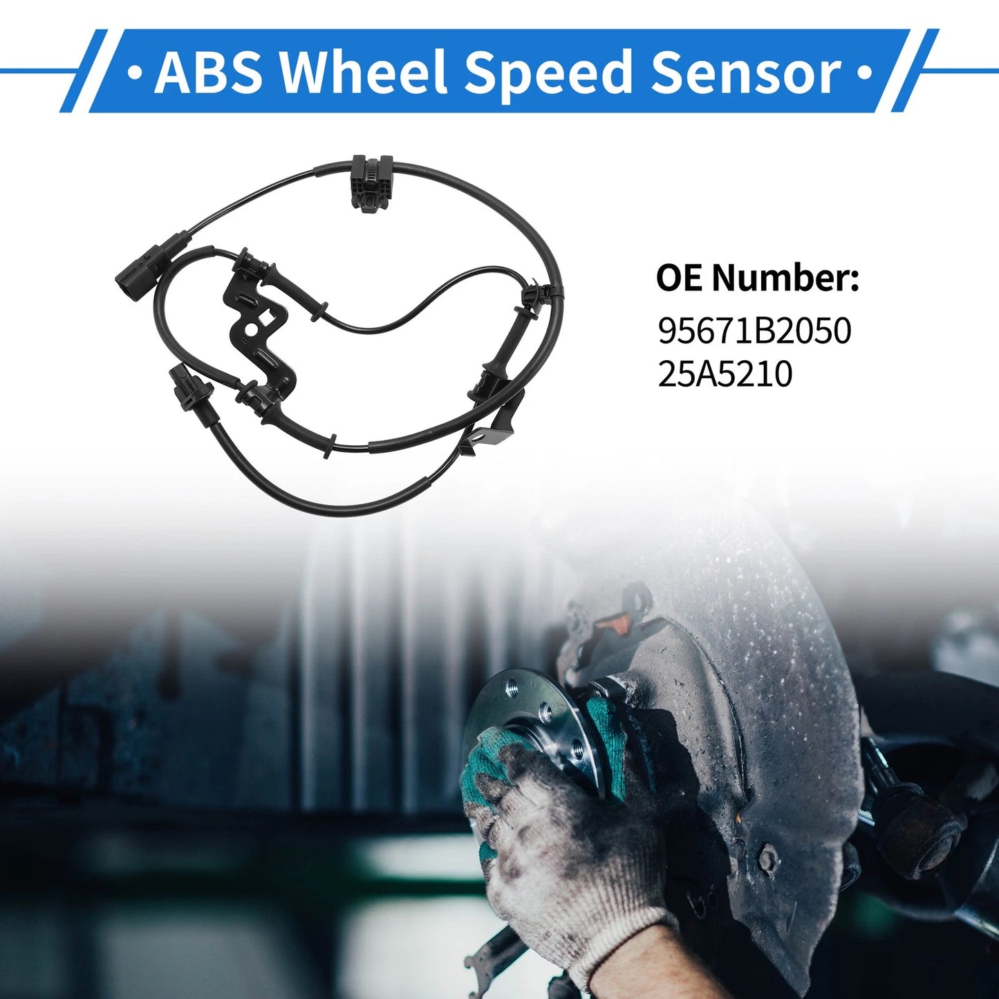 ABS Wheel Speed Sensor No. 95671B2050/25A5210 for KIA Soul (2014–2019)