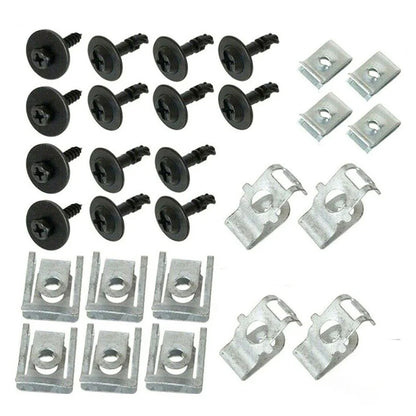 28PCS Undertray Clips Fitting Kit for A4 B8 A5 8T (2008–2016)
