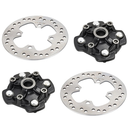2 x Wheel Hub Brake Disc for Honda Rancher 420 (2014–2024)