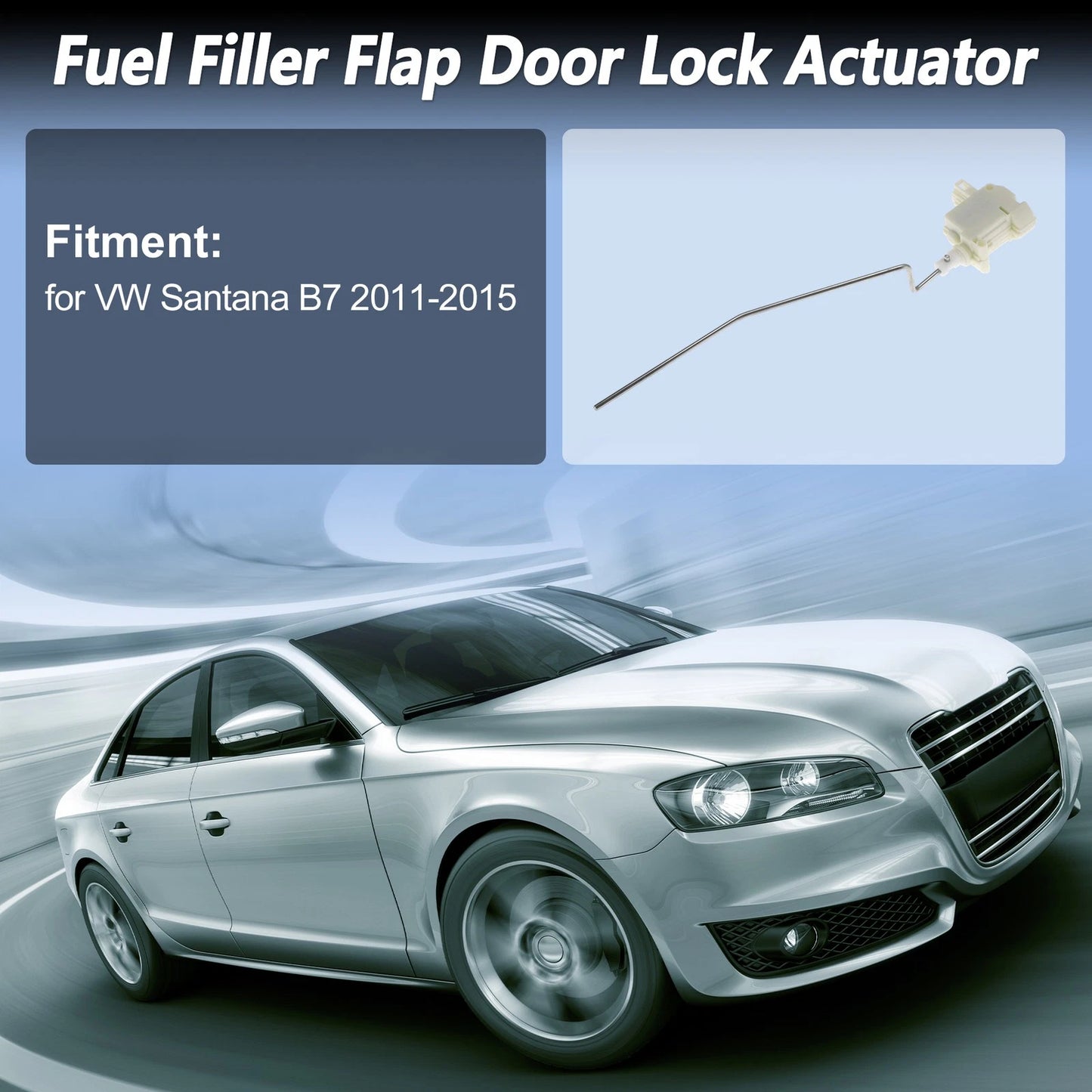 3AD810773 Fuel Filler Flap Door Latch Lock Actuator Motor for VW Santana (2012–2019)