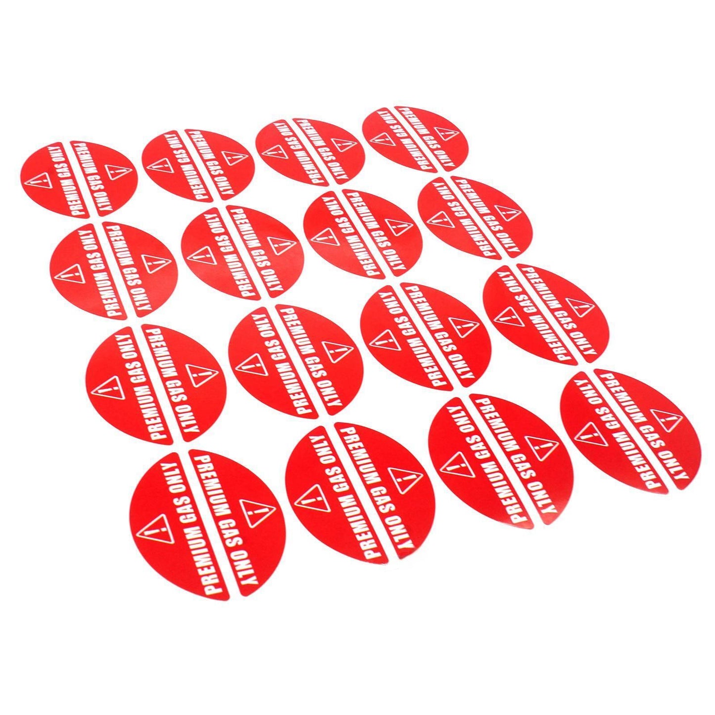 Turbo Gas Only Sticker Decal for Car Truck Ute (0.82" x 2.17")