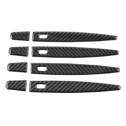 8 Pcs Outer Door Handle Cover Trim Black for Chevrolet Equinox (2018-2021)
