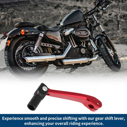 Folding Motorcycle Gear Shifter Lever for Honda CRF150F (2003-2017) Red Black