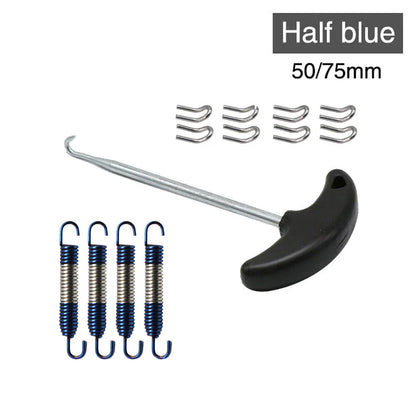 Motorcycle Exhaust Pipe Muffler Mounting Springs Hooks  Steel