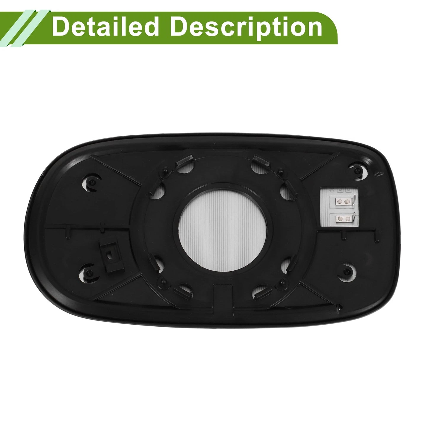 Right Heated Mirror Glass Replacement for Hyundai Azera (2006–2011) No. 876213L900