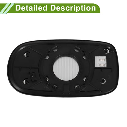 Right Heated Mirror Glass Replacement for Hyundai Azera (2006–2011) No. 876213L900
