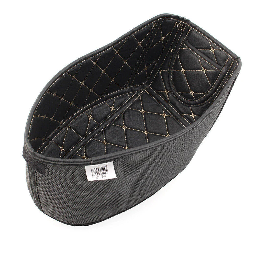 Leather Box Seat Storage Cover for Honda Click 150 125 (2016-2019)