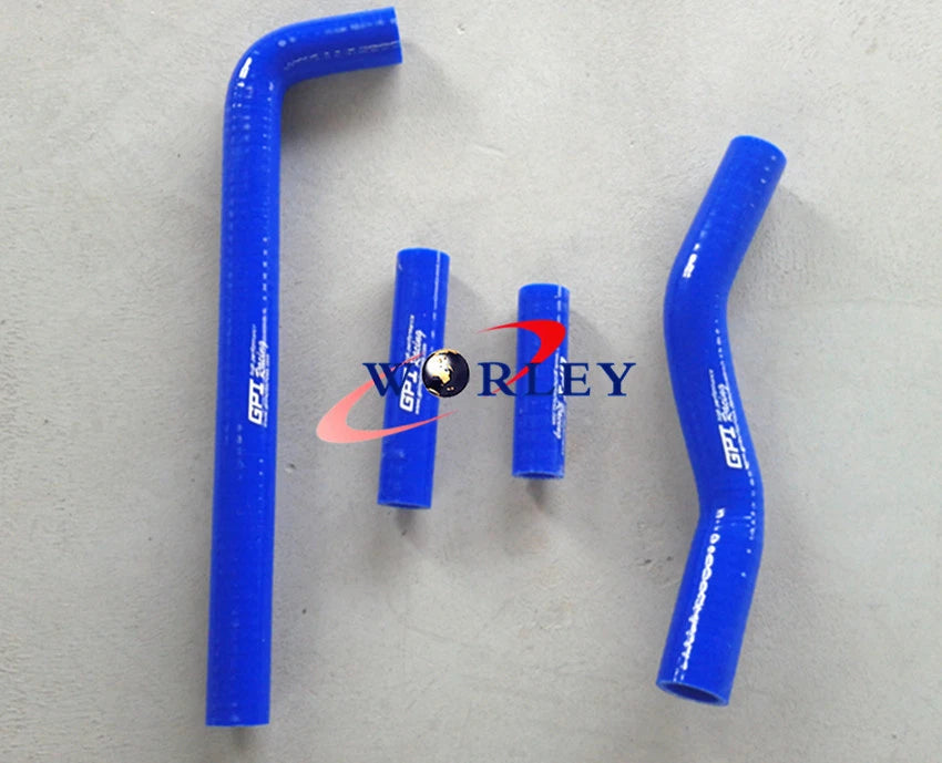 Silicone Radiator Hose for Yamaha YZ250F WR250F (2001–2006) Blue