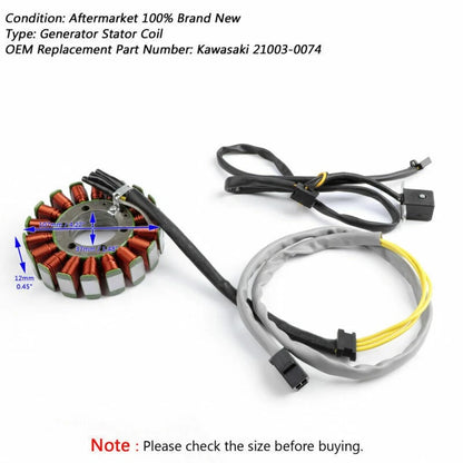 Alternator Stator Regulator Gasket for SYM Citycom S 300i (2014–2017)
