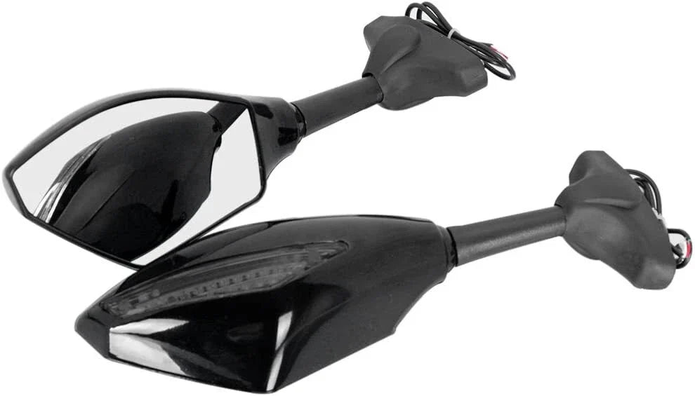 LED Turn Signal Mirrors for Yamaha YZF600R FZ6R R6 R1 (1996-2023)