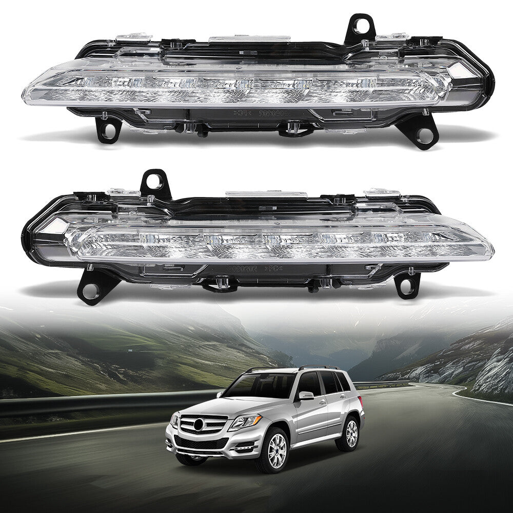 Pair Front Fog Lights for Mercedes-Benz S550 S600 S63 AMG